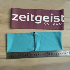 Elastische hoofdbanden met logo bedrukken