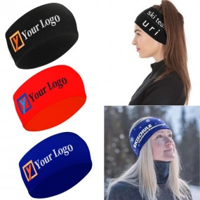 Promotionele hoofdbanden met bedrijfslogo